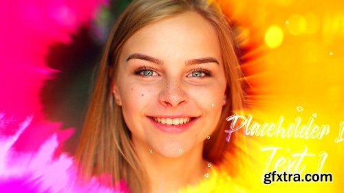 Videohive Bring the Color (4K Ink Slideshow) 23325280