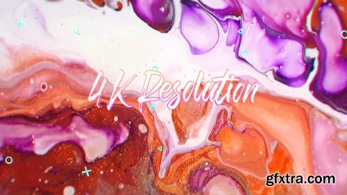 Videohive Bring the Color (4K Ink Slideshow) 23325280