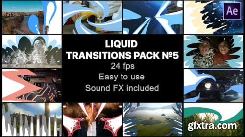 Videohive Liquid Transitions Pack 05 23442949