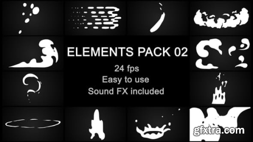 Videohive Flash FX Elements Pack 02 23243722