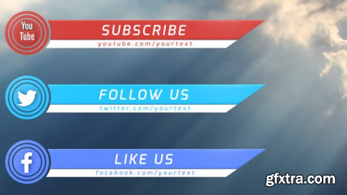 Videohive Social Media Lower Thirds 7706492