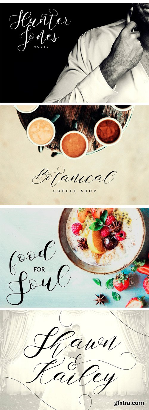 Zemarah Script Font Family