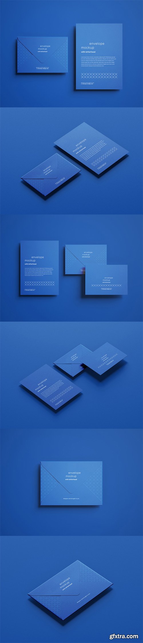 Envelope PSD Mockups Templates