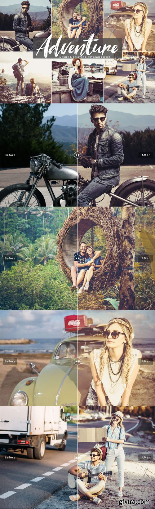 Adventure Mobile & Desktop Presets for [Lightroom/Photoshop/CameraRaw]