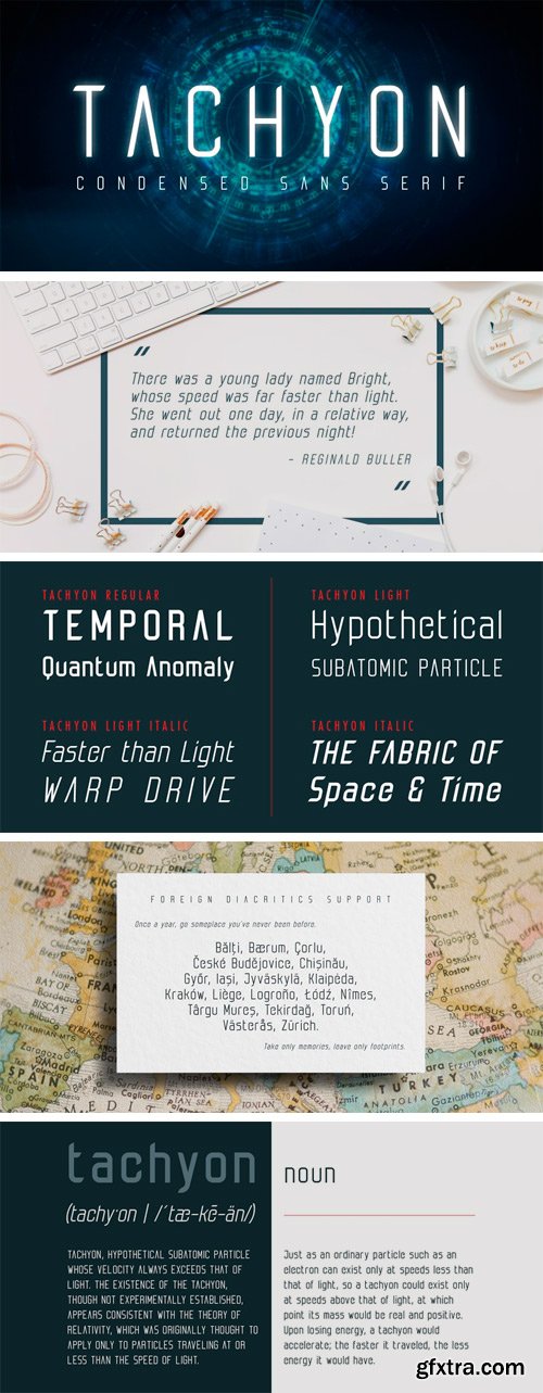 Tachyon Font Family