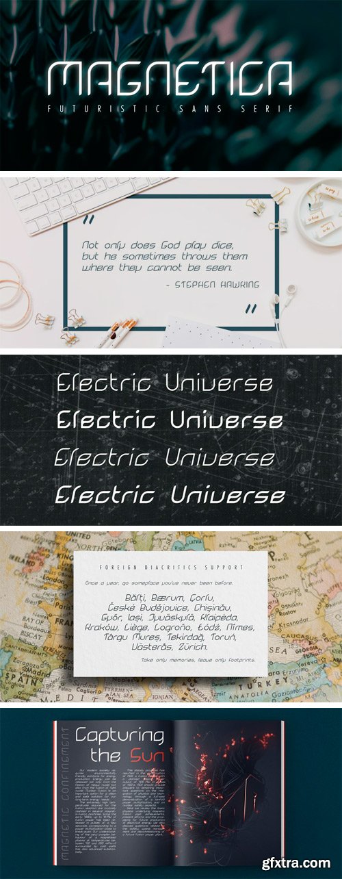 Magnetica Font Family