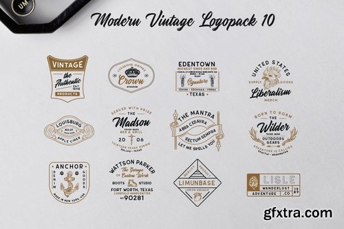 Modern Vintage Logopack 10