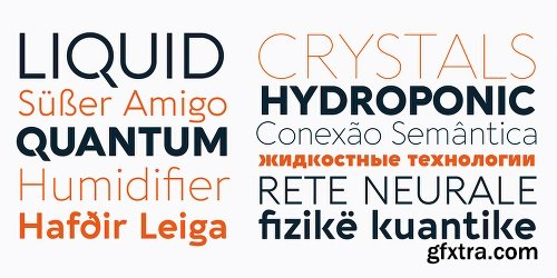 Aquawax Pro Font Family - 27 Fonts