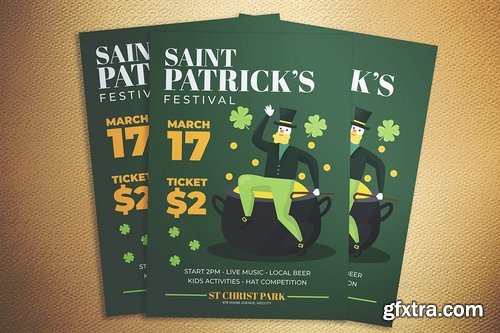 Saint Patrick Fest Flyer