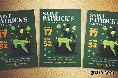 Saint Patrick Fest Flyer