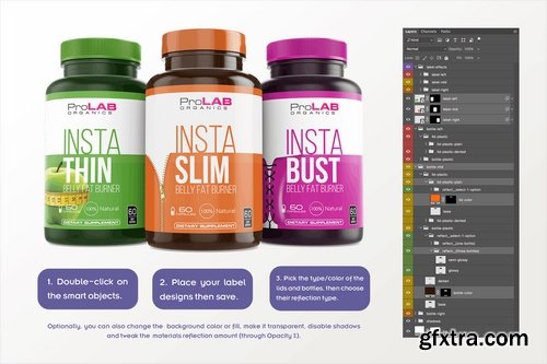 Dietary Supplement Mockup v. 1B