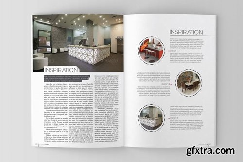 Interior Design Magazine Template