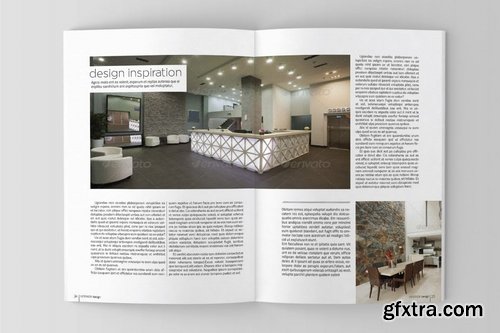 Interior Design Magazine Template