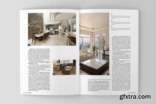 Interior Design Magazine Template