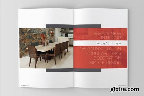 Interior Design Magazine Template