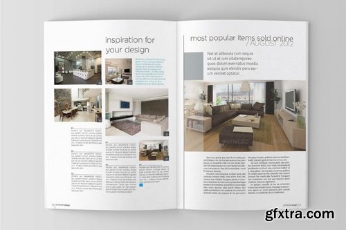 Interior Design Magazine Template