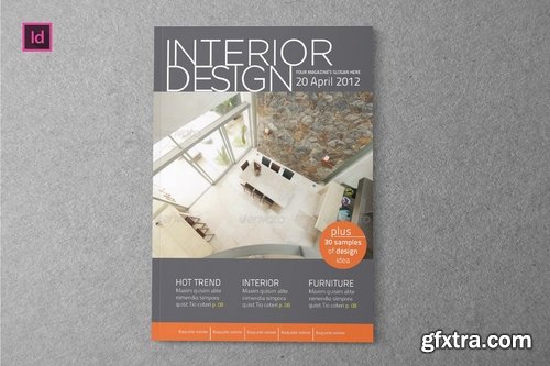 Interior Design Magazine Template