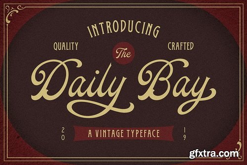 CM - Daily Bay Font Duo + Extras - 3567581