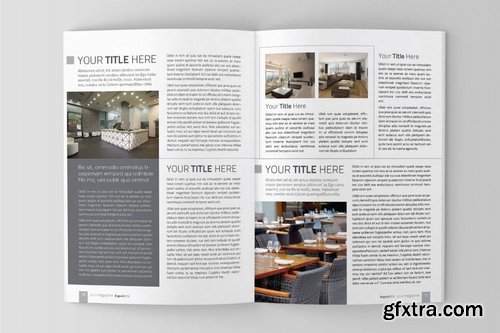 Profesional Indesign Magazine Template