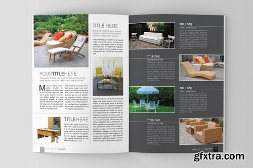 Profesional Indesign Magazine Template