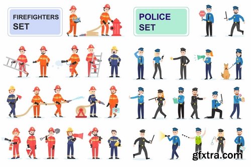 Flat People Characters Pack