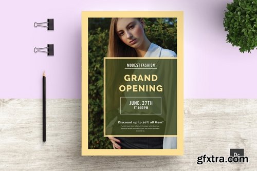 Modern Fashion Flyer Templates Pack