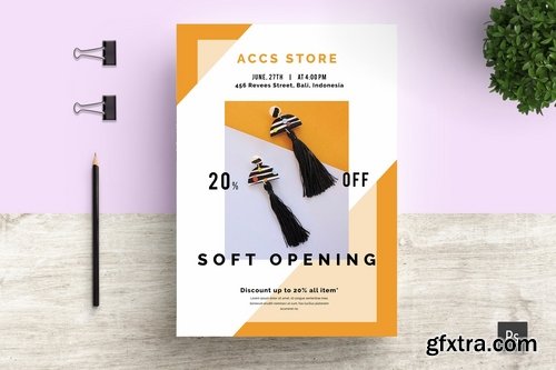 Modern Fashion Flyer Templates Pack