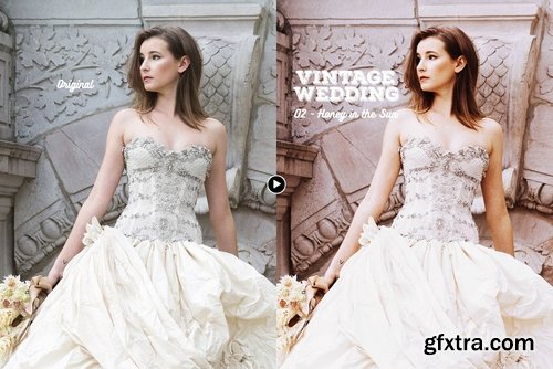 Vintage Wedding Action for Photoshop