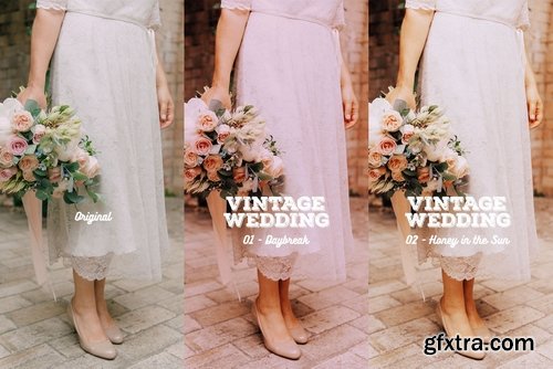 Vintage Wedding Action for Photoshop