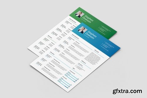 Professional Resume Cover Letter and Invioce Templates Pack