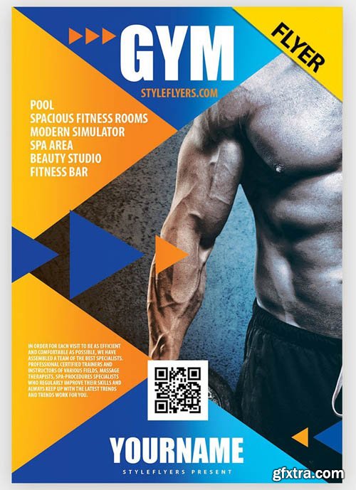 GYM V7 2019 PSD Flyer Template