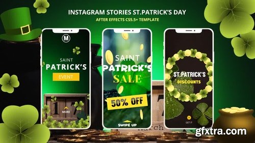 MotionArray Instagram Stories St.Patrick\'s Day 195726