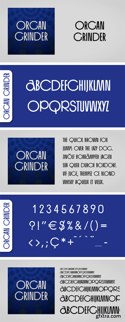 Organ Grinder Font