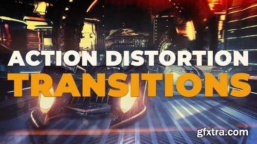 MotionArray Action Distortion Transitions 197026