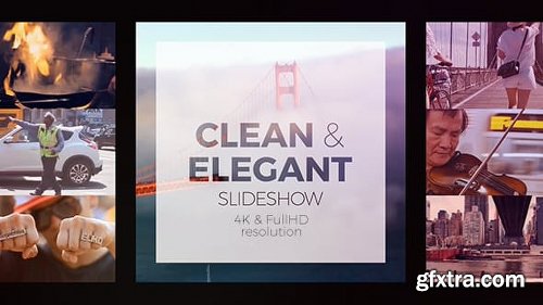 Videohive Clean Elegant Slideshow 16423139