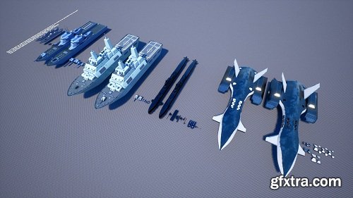 Military Ships Pack