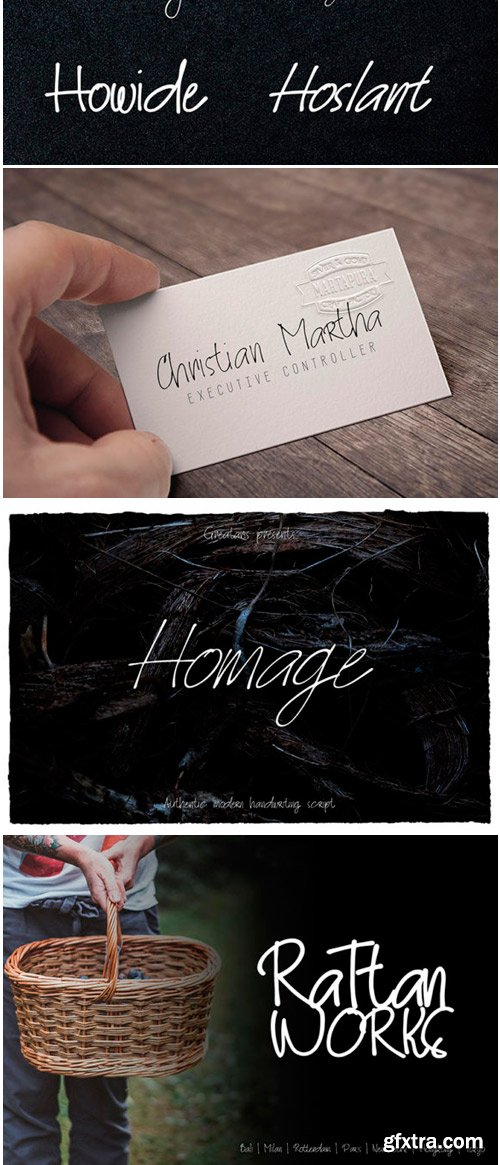 Homage Font Family