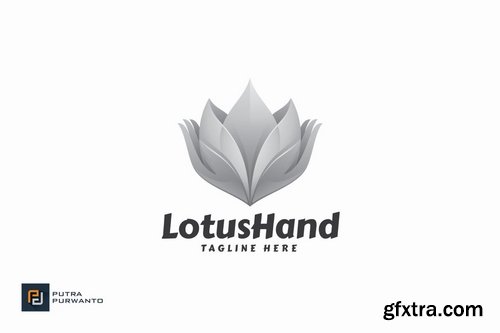 Lotus Hand - Logo Template