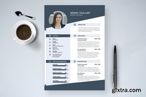 Modern Resume & Cover Letter Template