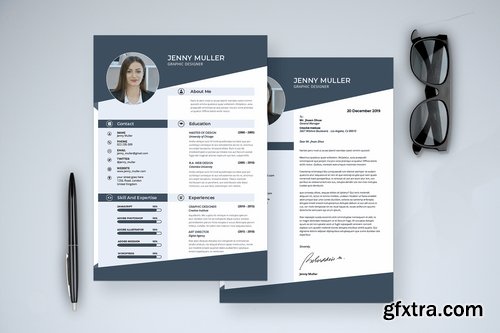 Modern Resume & Cover Letter Template