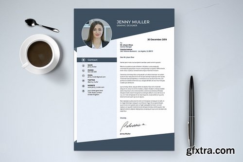 Modern Resume & Cover Letter Template