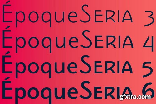 Epoque Seria Font Family