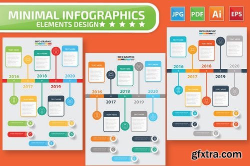 Timeline Infographic Design Pack