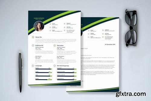 Modern Resume & Cover Letter Template