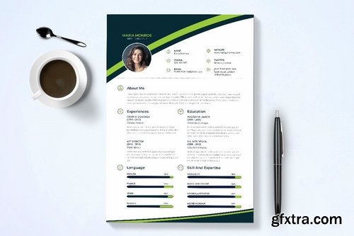 Modern Resume & Cover Letter Template