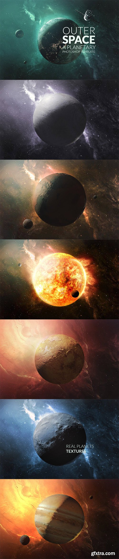 Outer Space Planetary Template