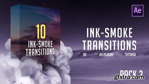 MotionArray Ink-Smoke Transitions (Pack 2) 196313