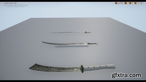 Medieval Weapons UE4