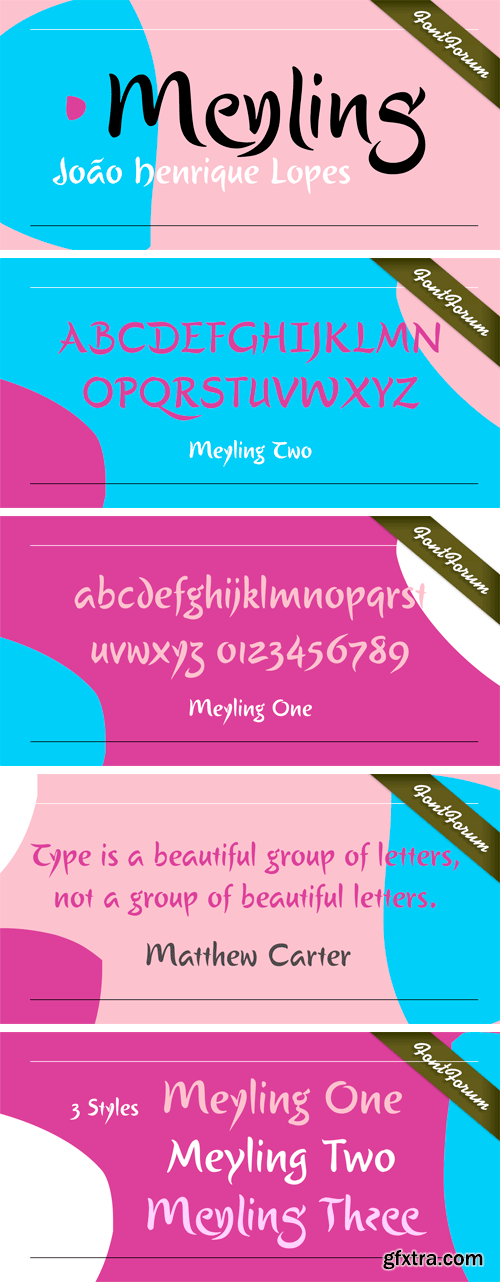 Meyling Font Family