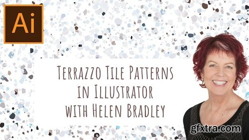 Terrazzo Patterns Without Drawing a Shape! - An Illustrator for Lunch Class